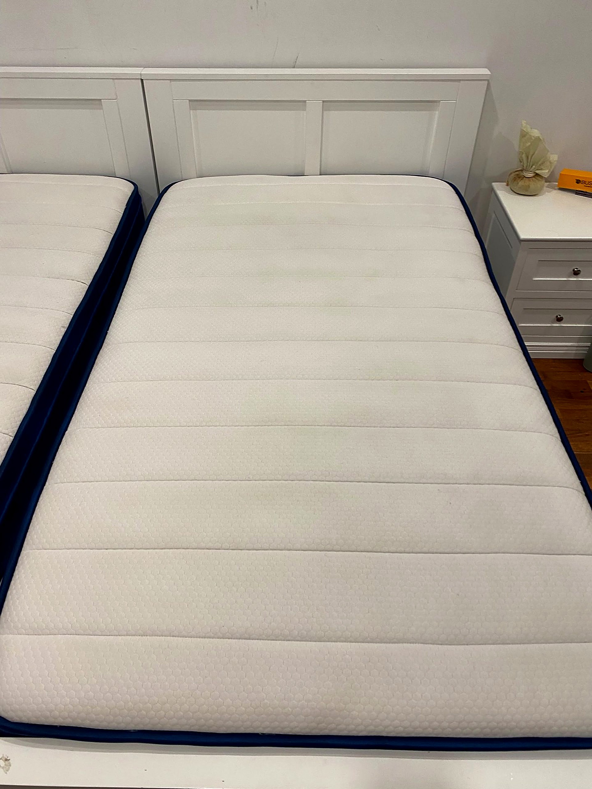 mattress — after cleaning