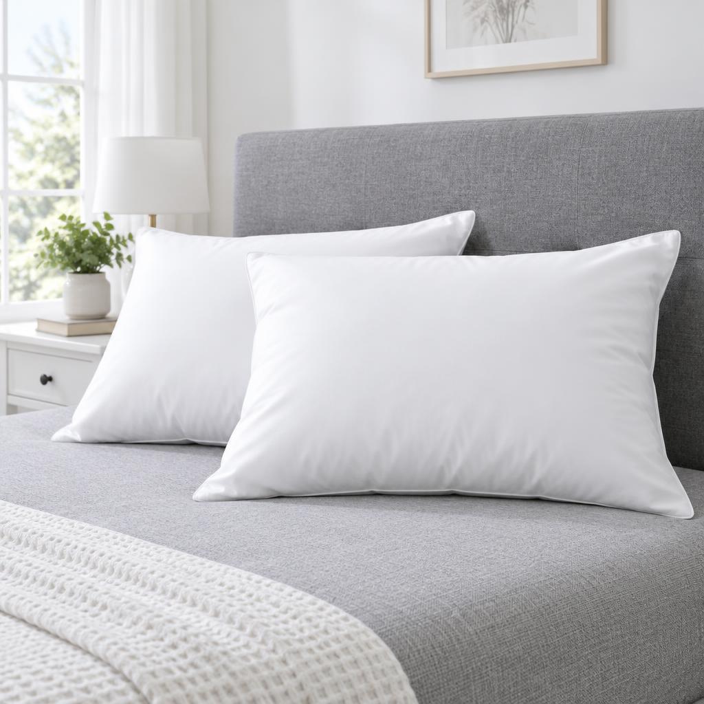 Representative pillow cleaning imagery